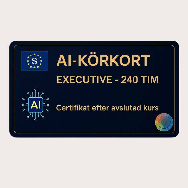 AI-körkortet Executive