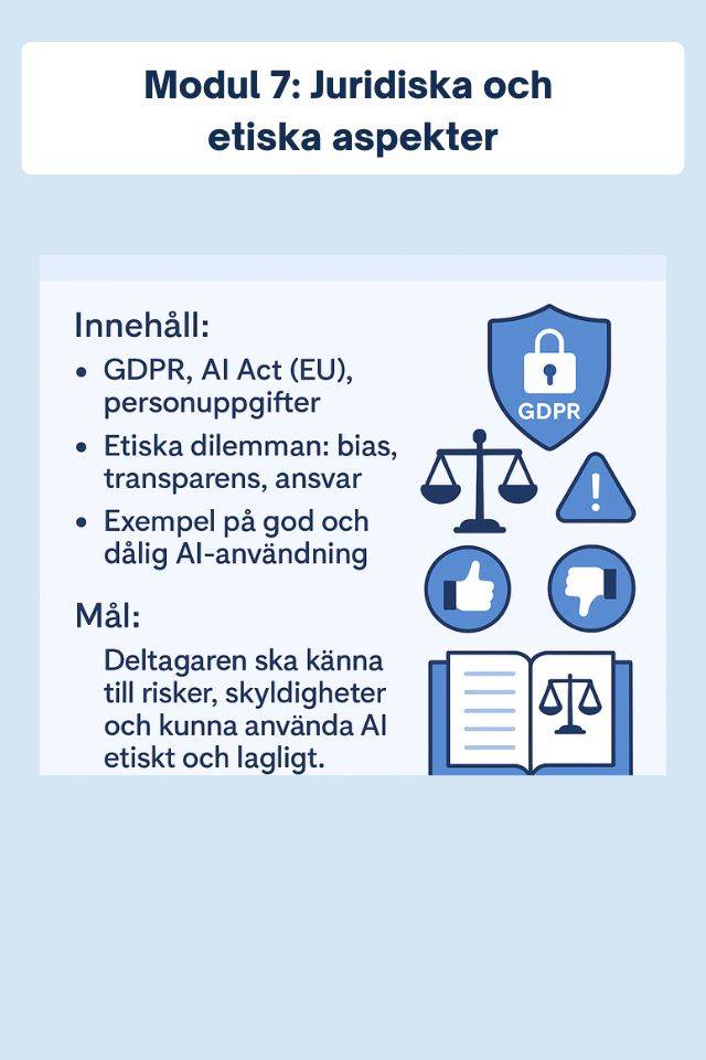 Modul 7 Juridiska och etiska aspekter (2)